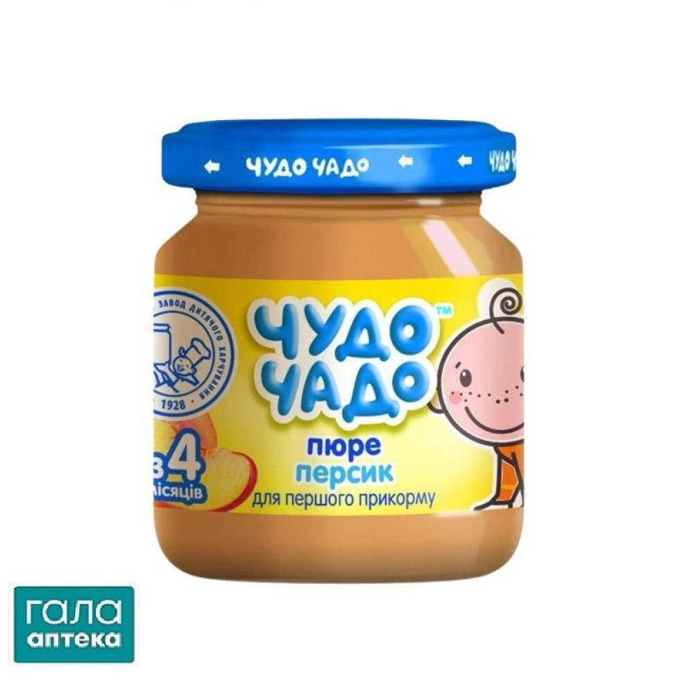Пюре из персиков Чудо-чадо