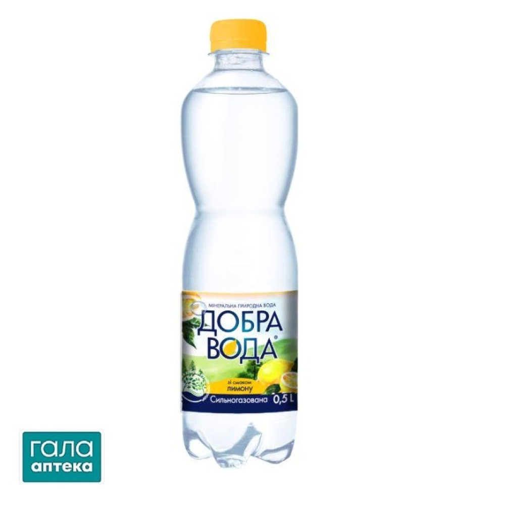 Добра вода 0,5л со вкусом лимона