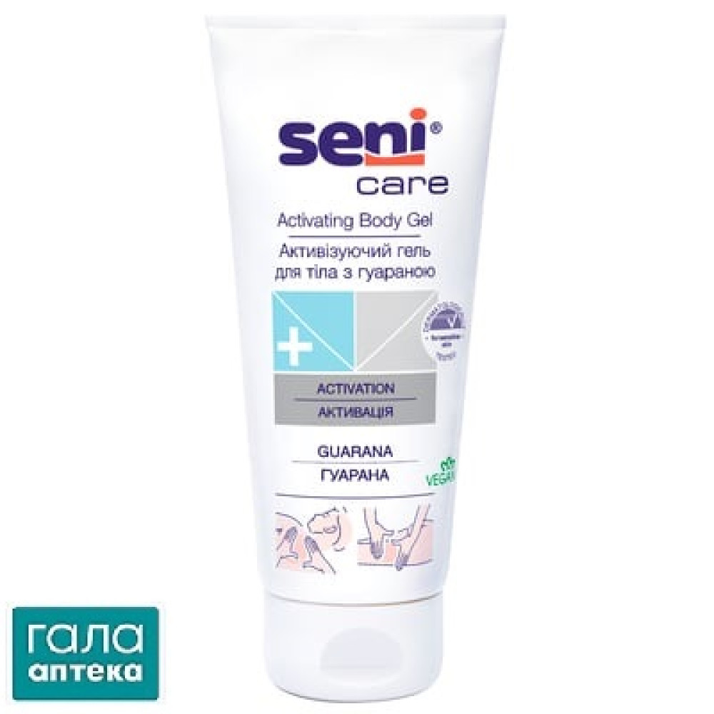 Seni Care Активуюч.гель для тіла з гуараною 200 мл