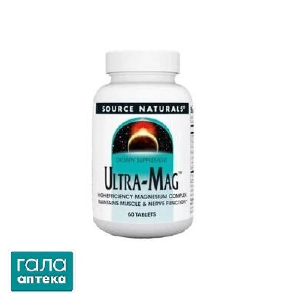 Source Naturals Ultra-Mag  Magnesium Complex таб. №60