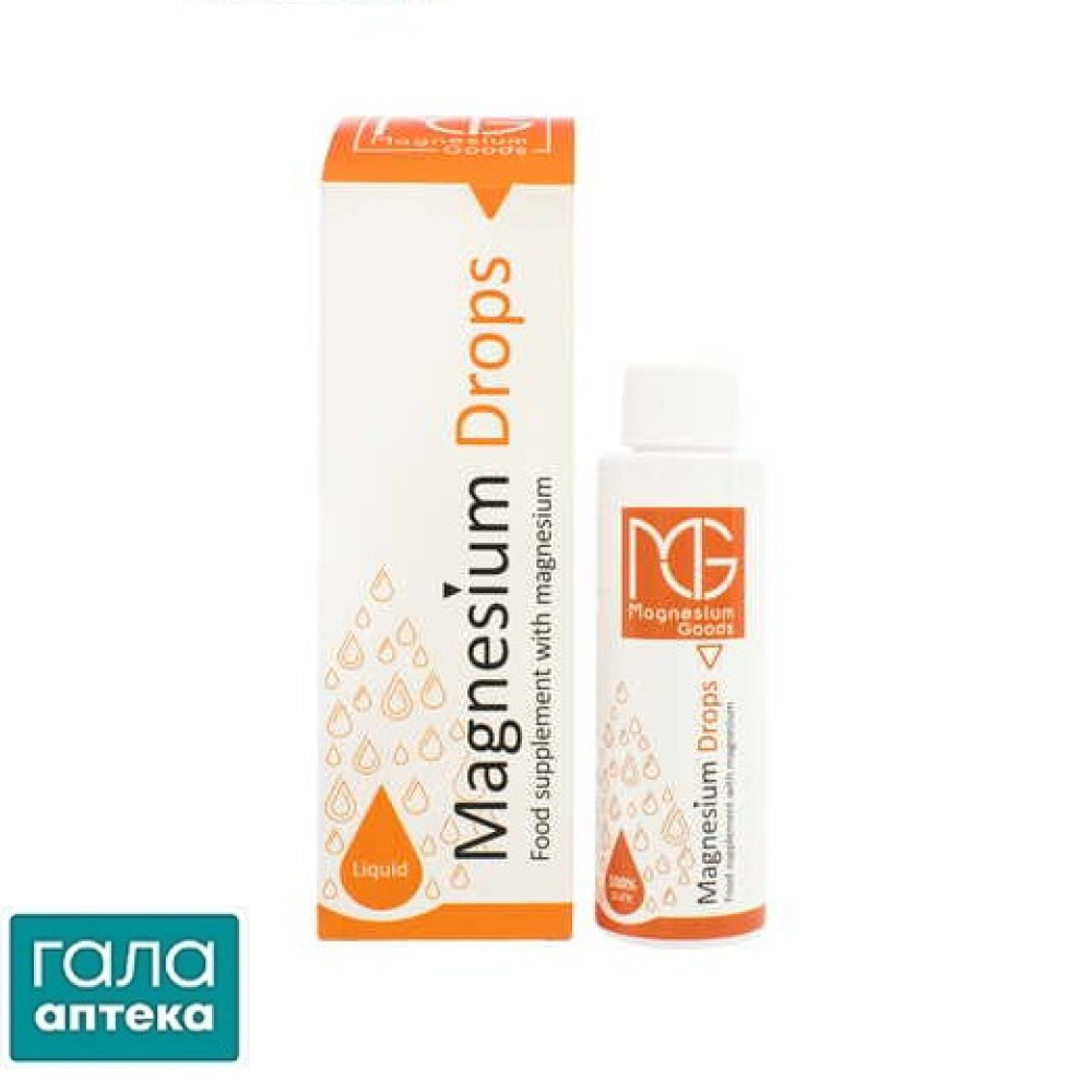 Магнієво-мінеральна добавка MAGNESIUM DROPS 100мл фл