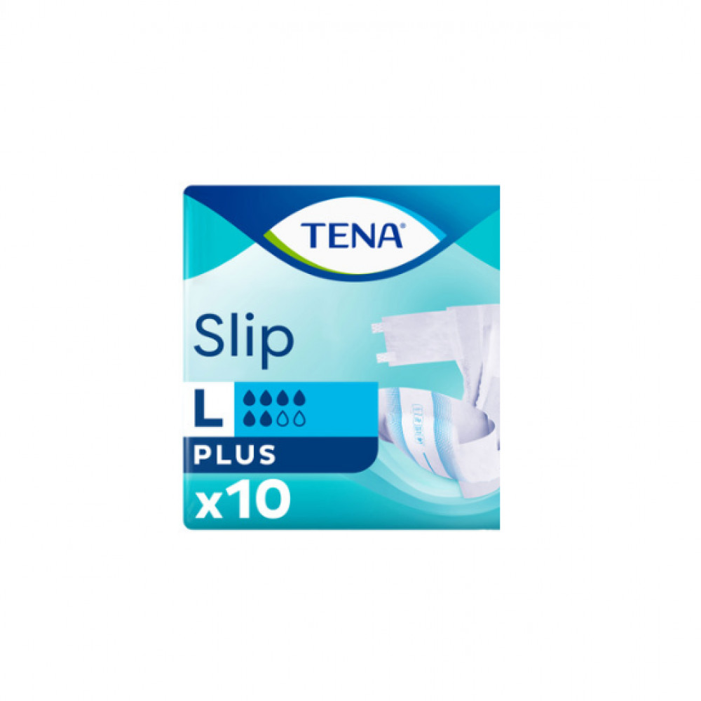 Подгузники для взрослых Tena Slip Plus Large, 10 штук