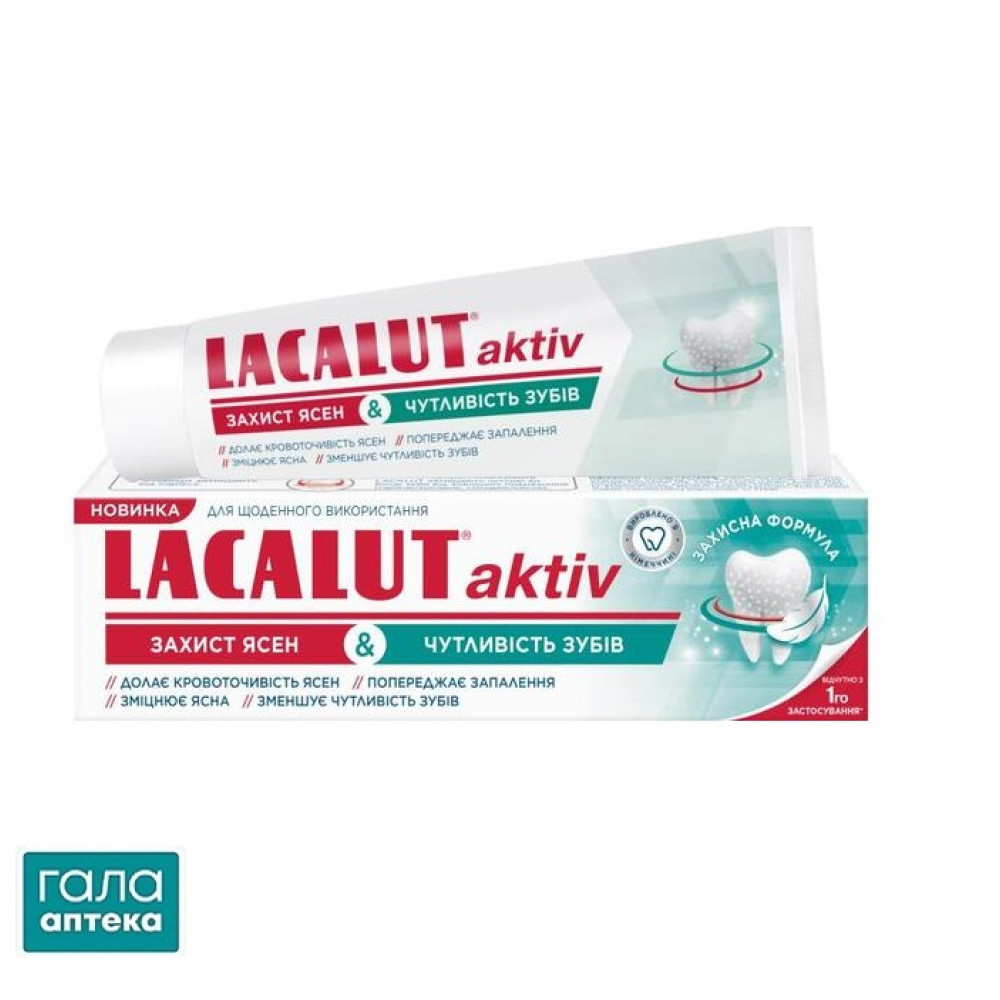 Лакалут актив зубна паста
