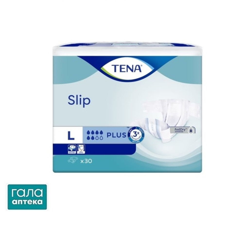 Підгузки д/дор.Tena Slip Plus Large №30