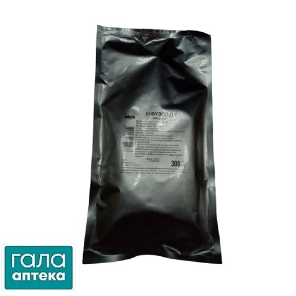 Инфузолид раствор д/инф. 2 мг/мл по 300 мл в пакет. полим.