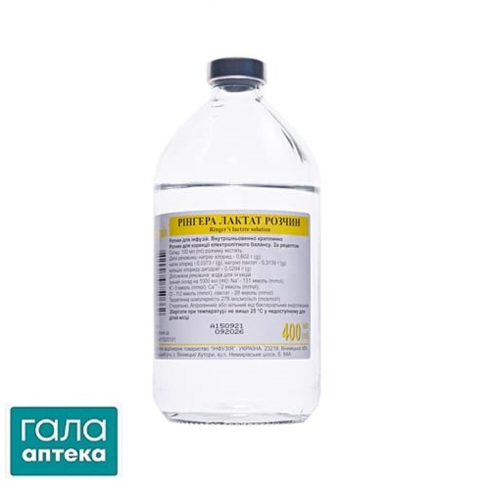 Рінгера Лактат розчин