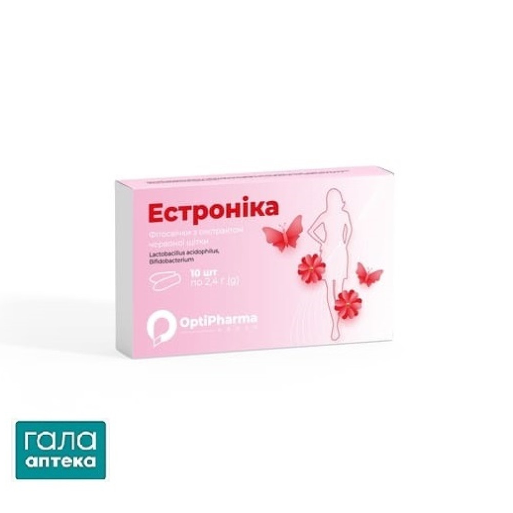 Естроніка фітосвічки з екстр.червоної щітки 2,4 г №10 (5х2)