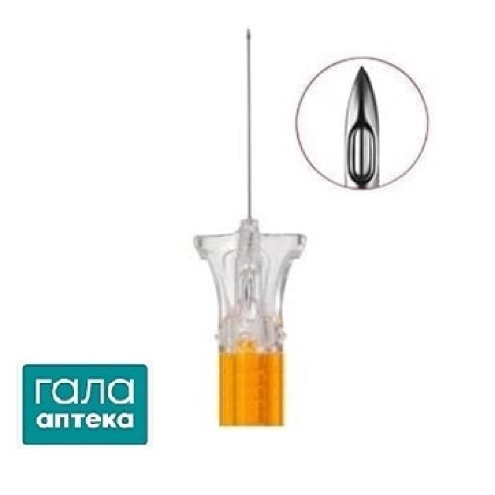 Голка спінальна B.Braun Pencan для анестезії тип вістря Олівець G 25 (0,53 x 88 мм) помаранчева, 1 штука