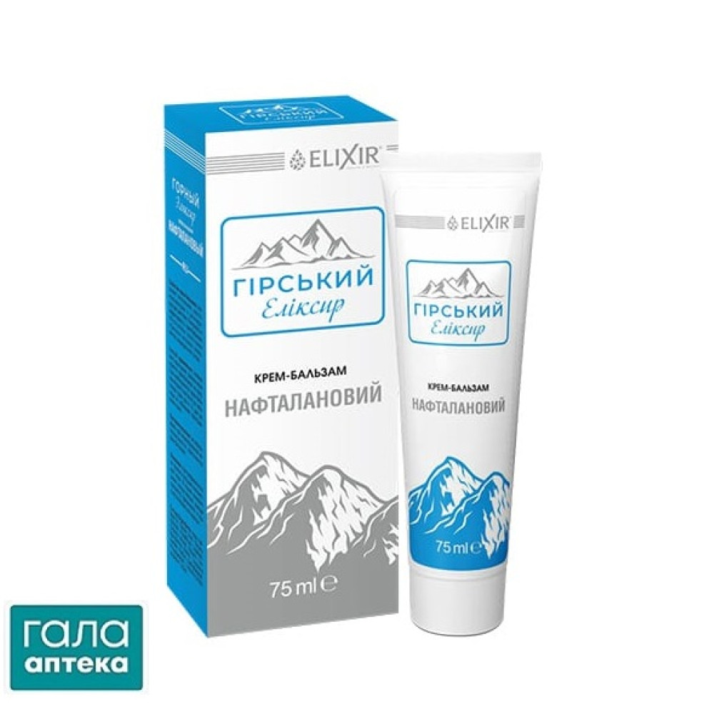 Крем бальзам Горный эликсир нефтелановый 75мл