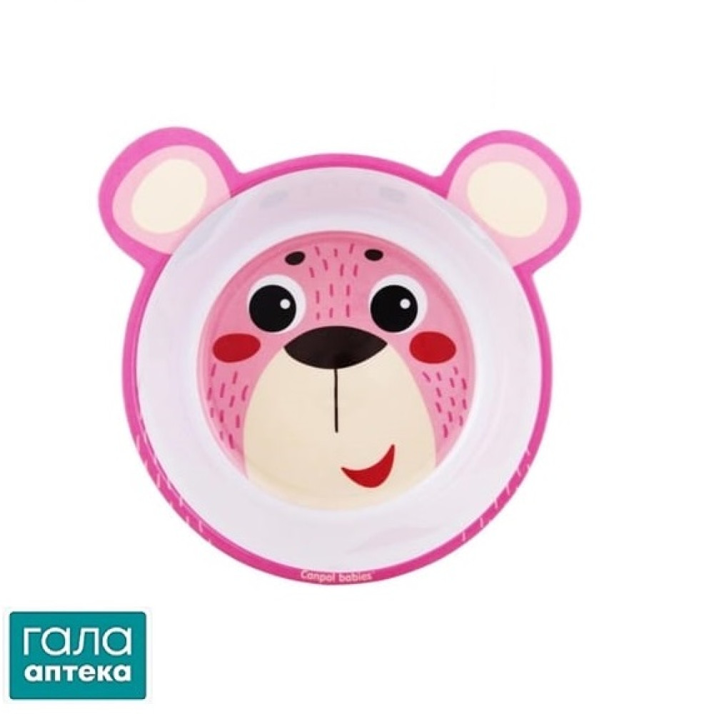 Тарілка з меламіну з вушками