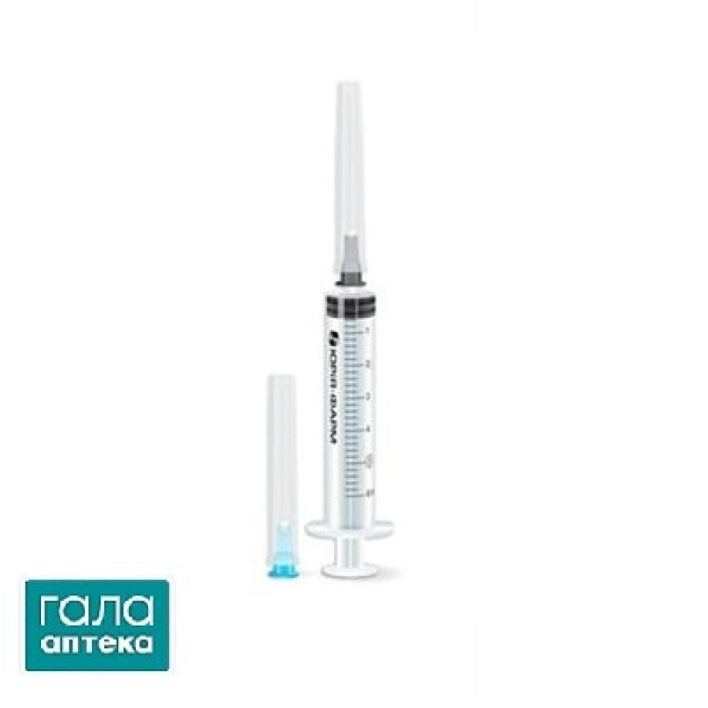 Шприц трьохкомпонентний