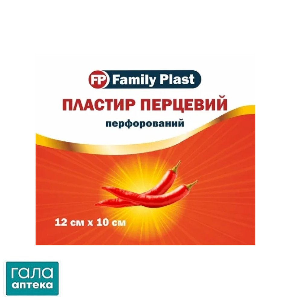 Пластир перцевий Фемілі пласт