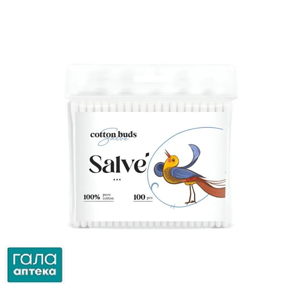 Salve ватні палички п/е 100 шт