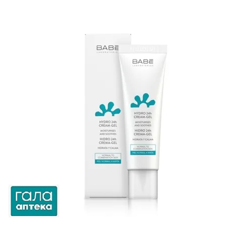 BABE Facial крем-гель д/обличчя 24 години звол. та пом'якш., 50 мл