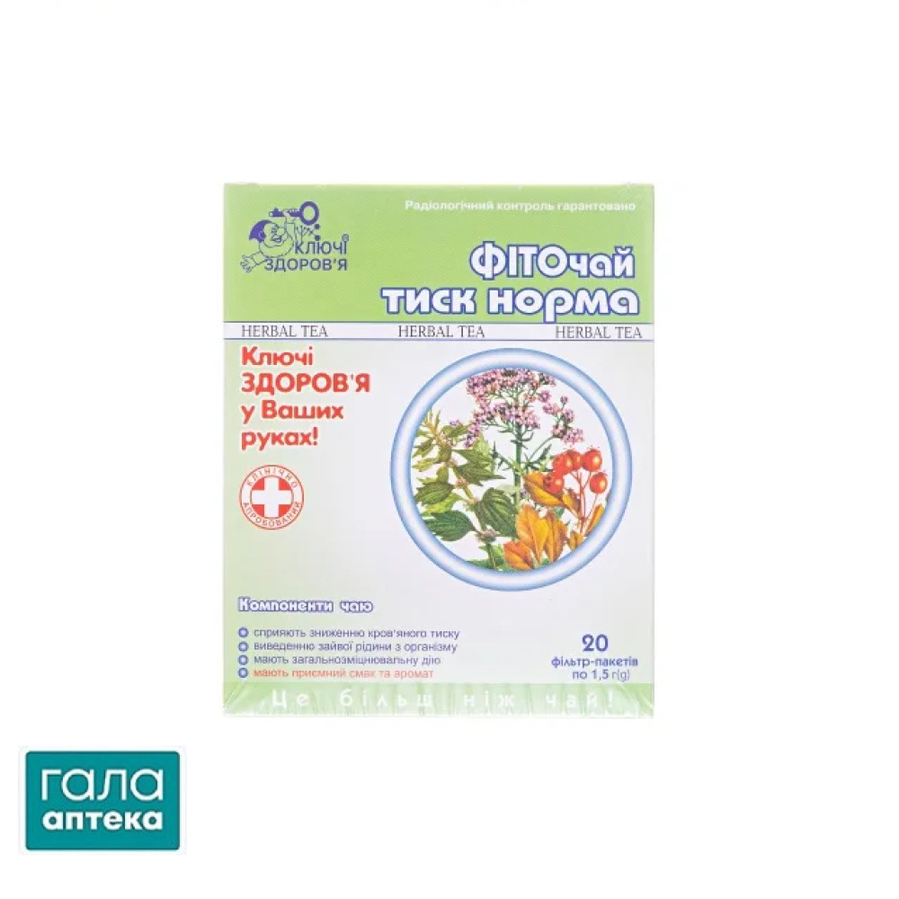 Фіточай Тиск-норма