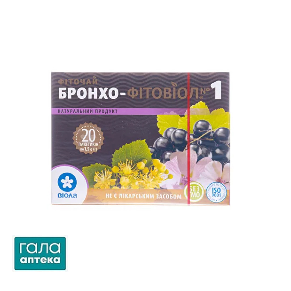 Фіточай Бронхо-Фітовіол №1