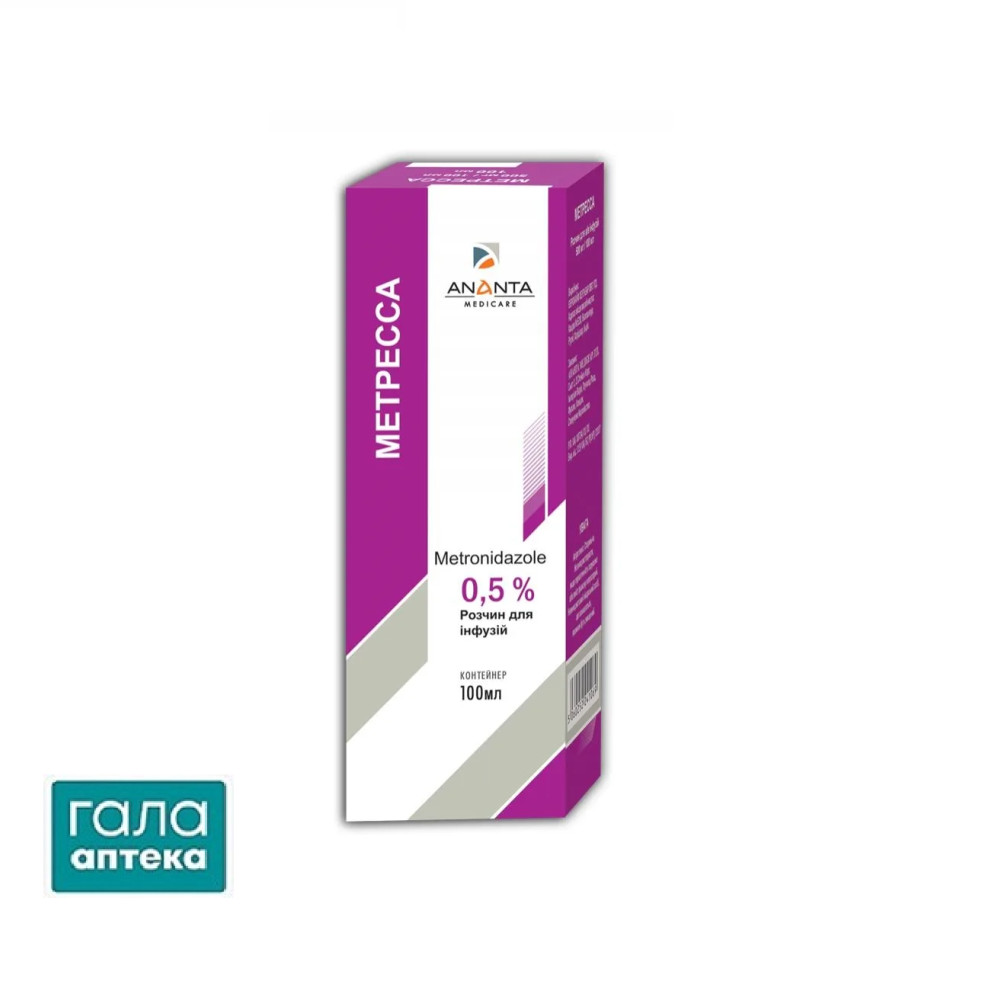 Метресса розчин д/інф. 0.5 % по 100 мл у конт.