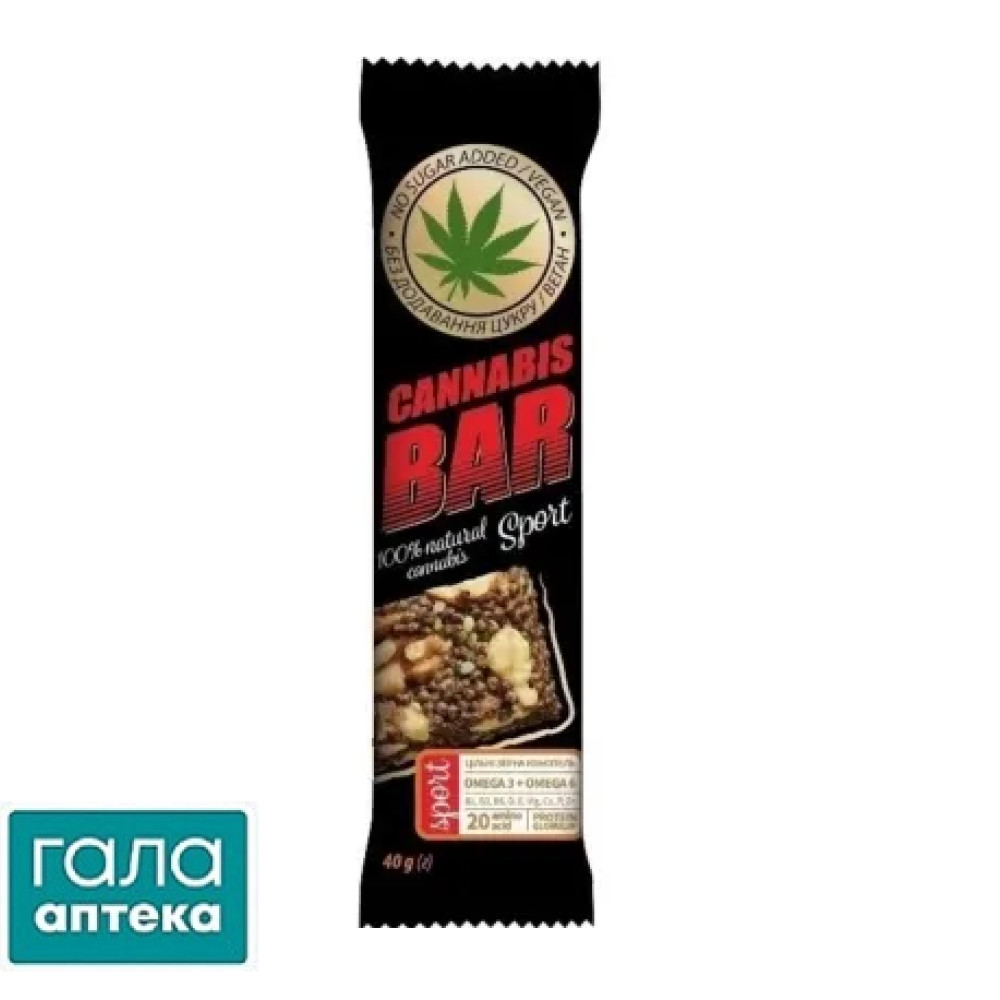 Батончик-мюсли Каннабис бар