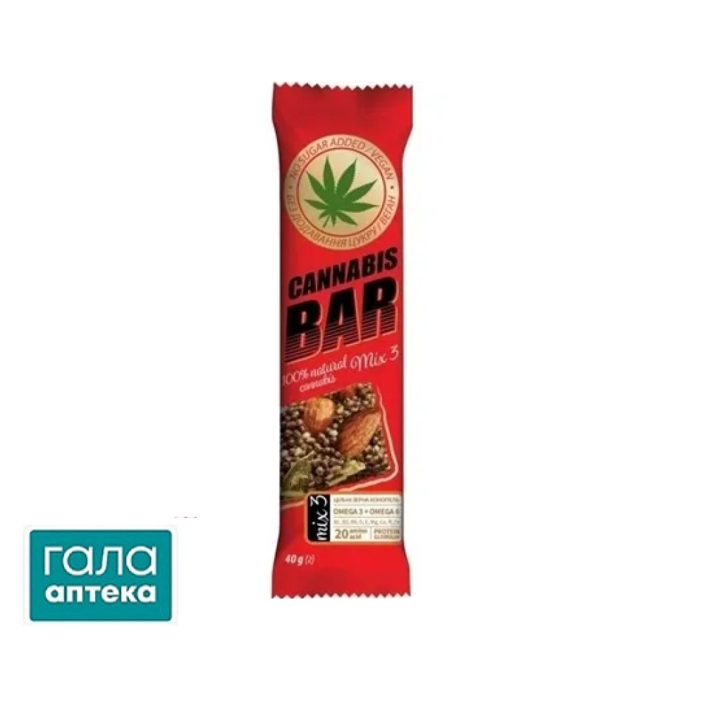 Батончик-мюсли Каннабис бар