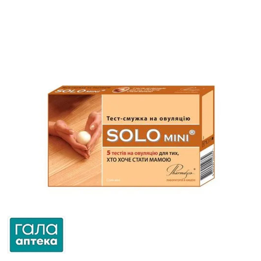 Тест-полоска на овуляцию Соло мини