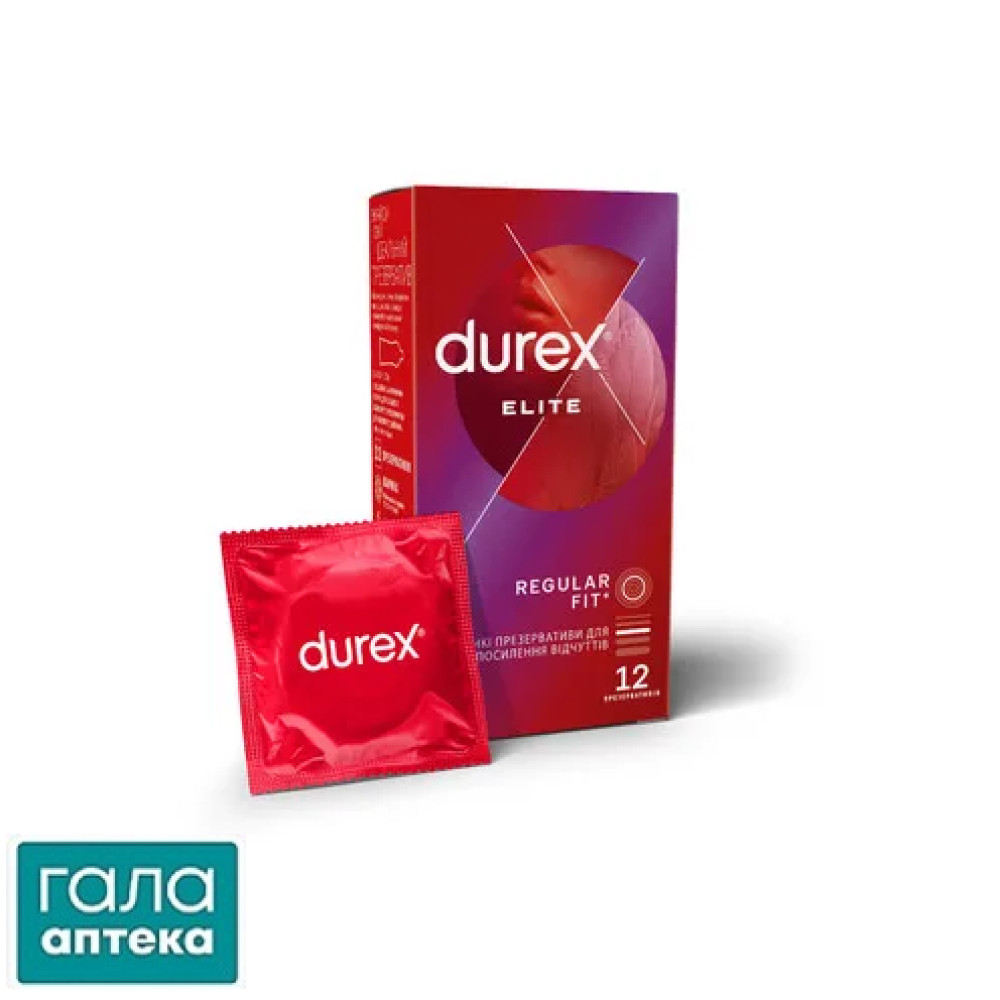 Презервативи латексні Дюрекс еліт
