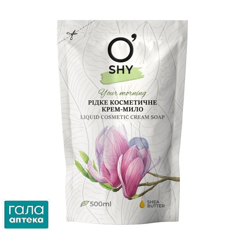 O'SHY Крем-мыло Your morning 500мл дой-пак