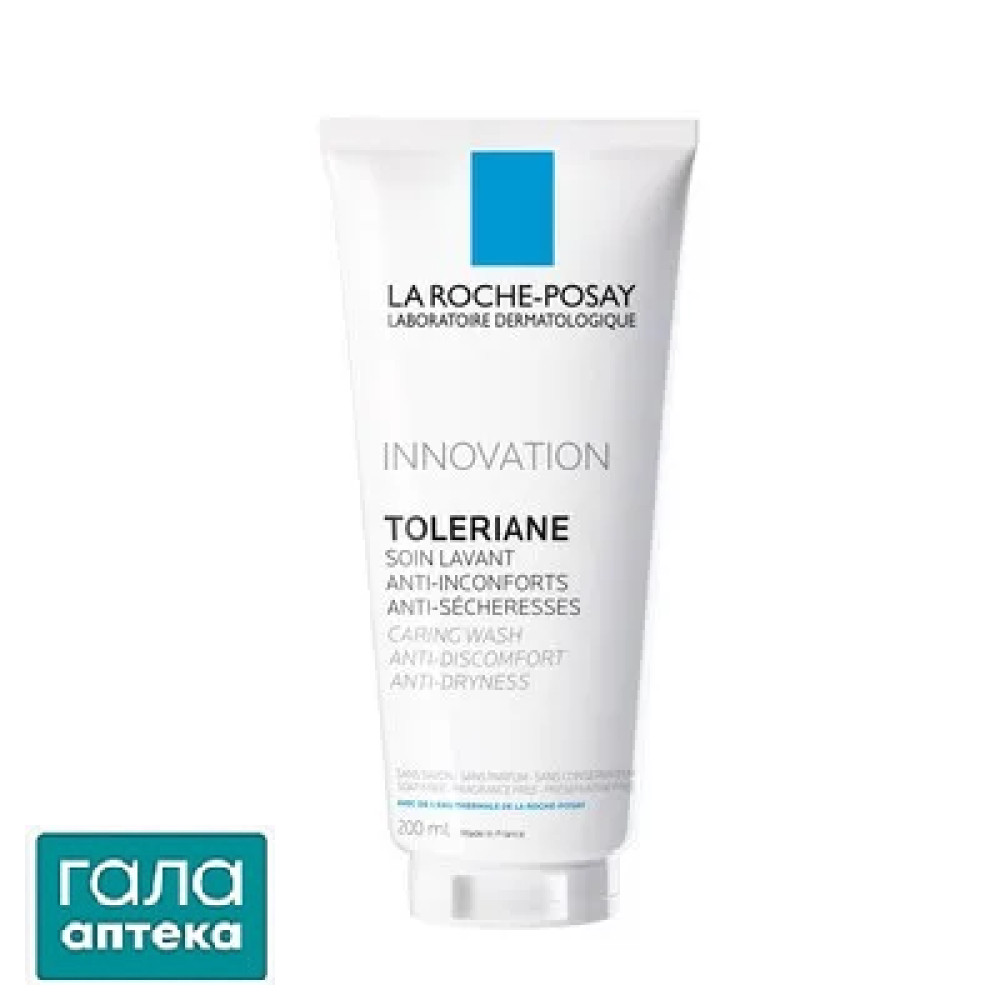 Крем-гель La Roche-Posay Toleriane очищуючий для чутливої шкіри, зменшуючий відчуття сухості, 200 мл