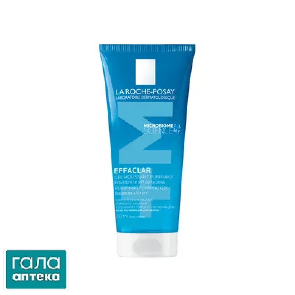 Гель-мус La Roche-Posay Effaclar +М для очищення жирної і проблемної шкіри, 200 мл