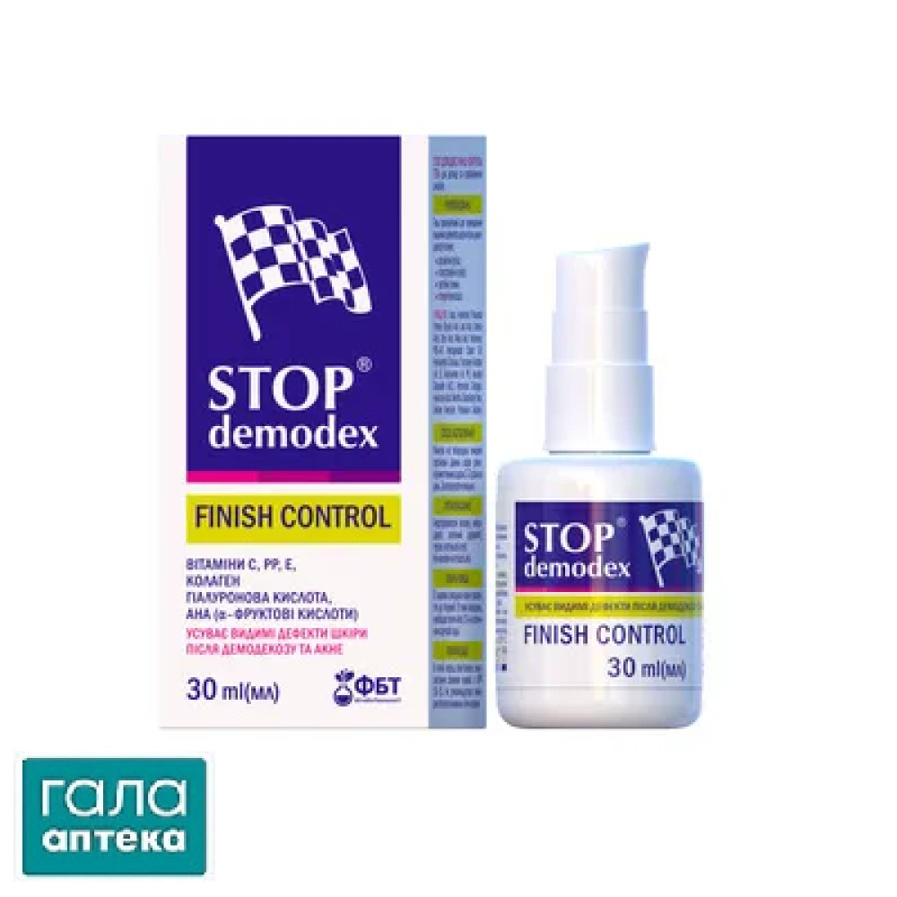 Гель Стоп Демодекс фініш контроль, 30 мл