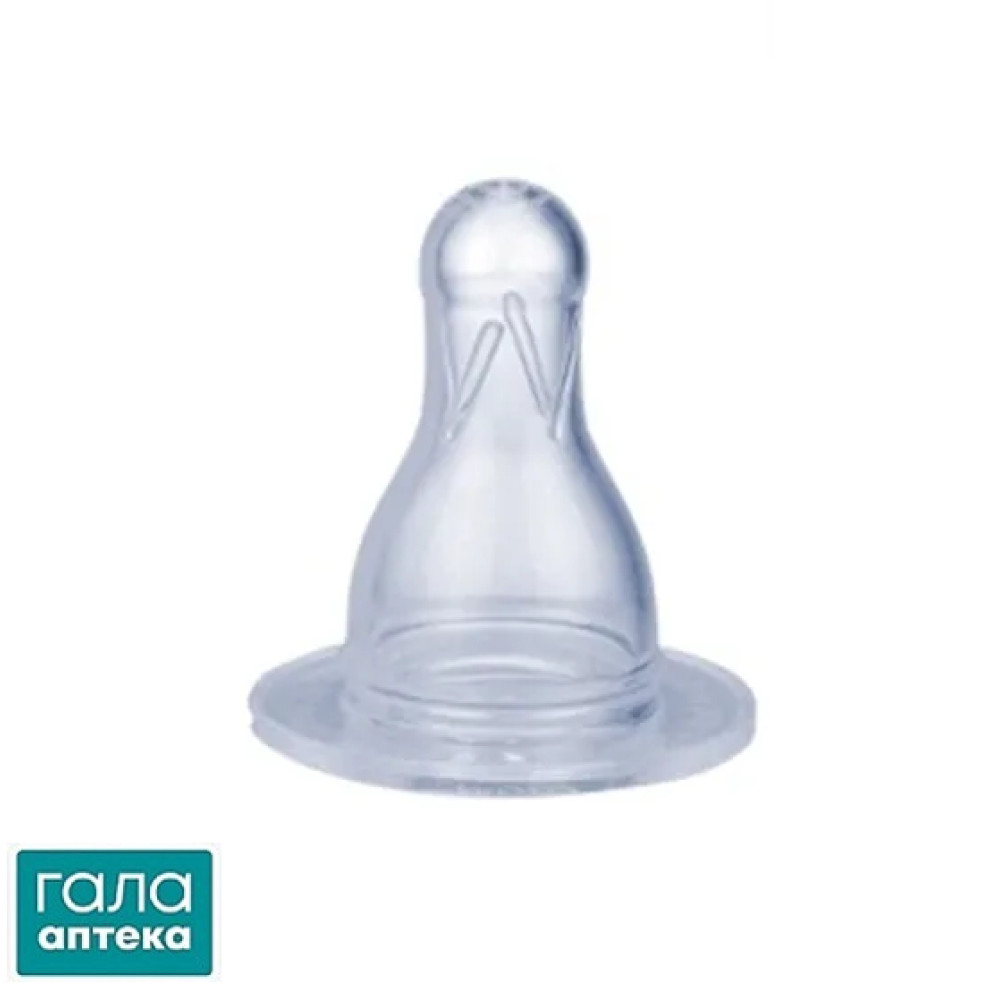 Соска силіконова Canpol Babies кругла міні 18/314, від 0 місяців, 1 шт