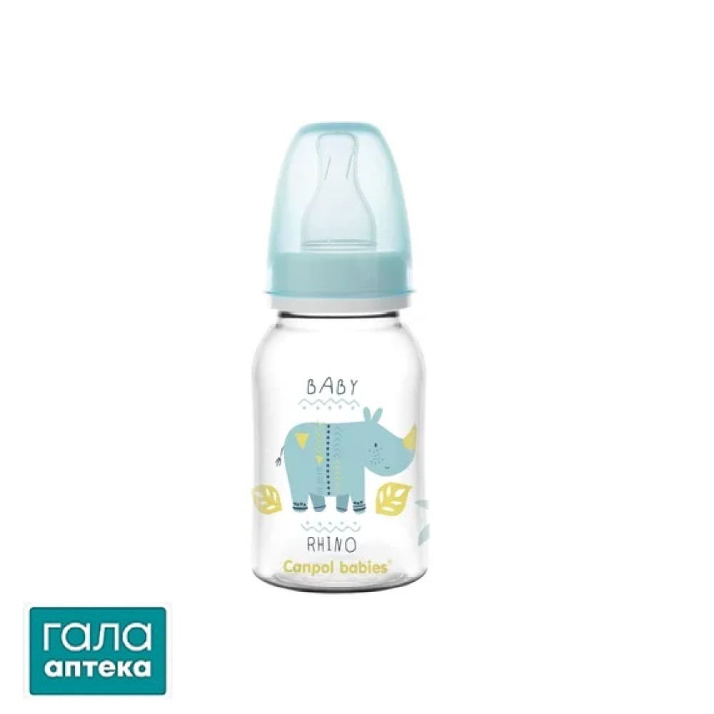Пляшечка Canpol Babies 59/100 PP з малюнком, 120 мл