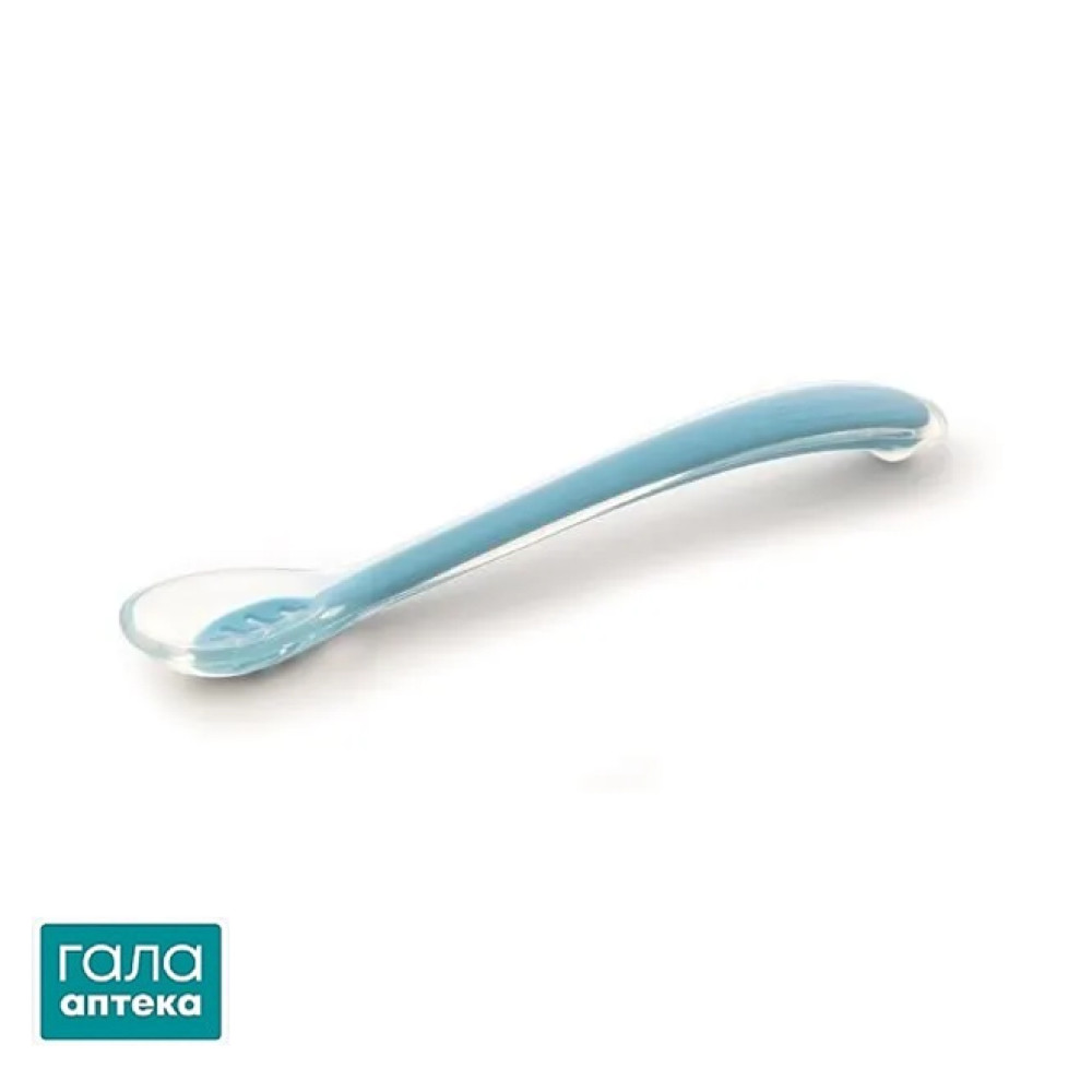 Ложка Canpol babies силіконова, синя, 51/010_blu, 1 шт