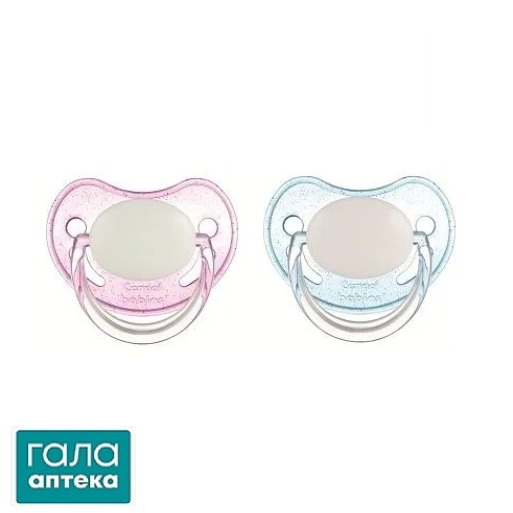 Пустушка латексна Canpol Babies Basic 22/425 анатомічна 0-6 місяців, 1 шт