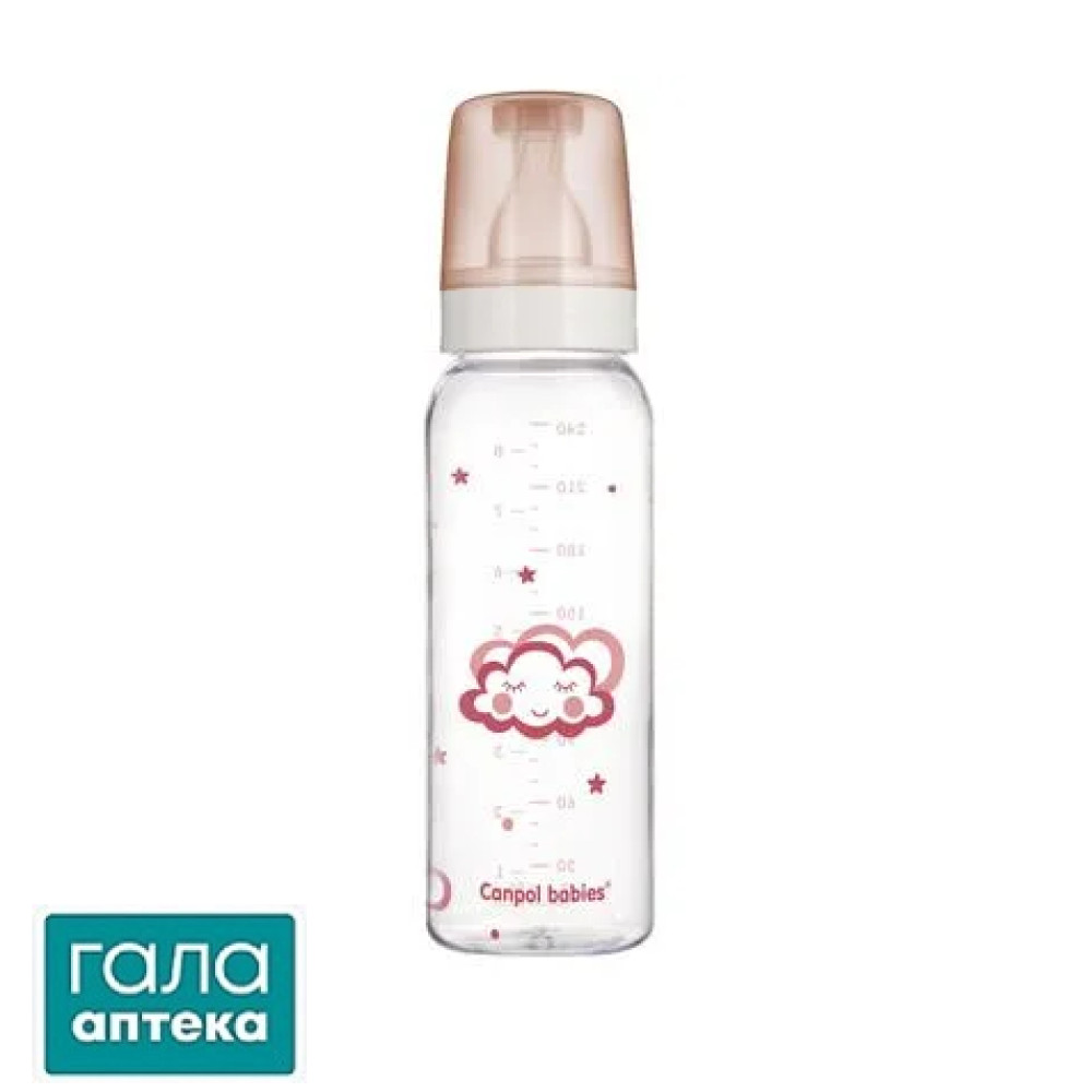Пляшечка Canpol Babies 42/101 скляна, 240 мл