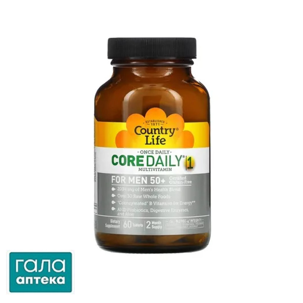 Мультивітаміни для чоловіків 50+ Кор дейлі-1