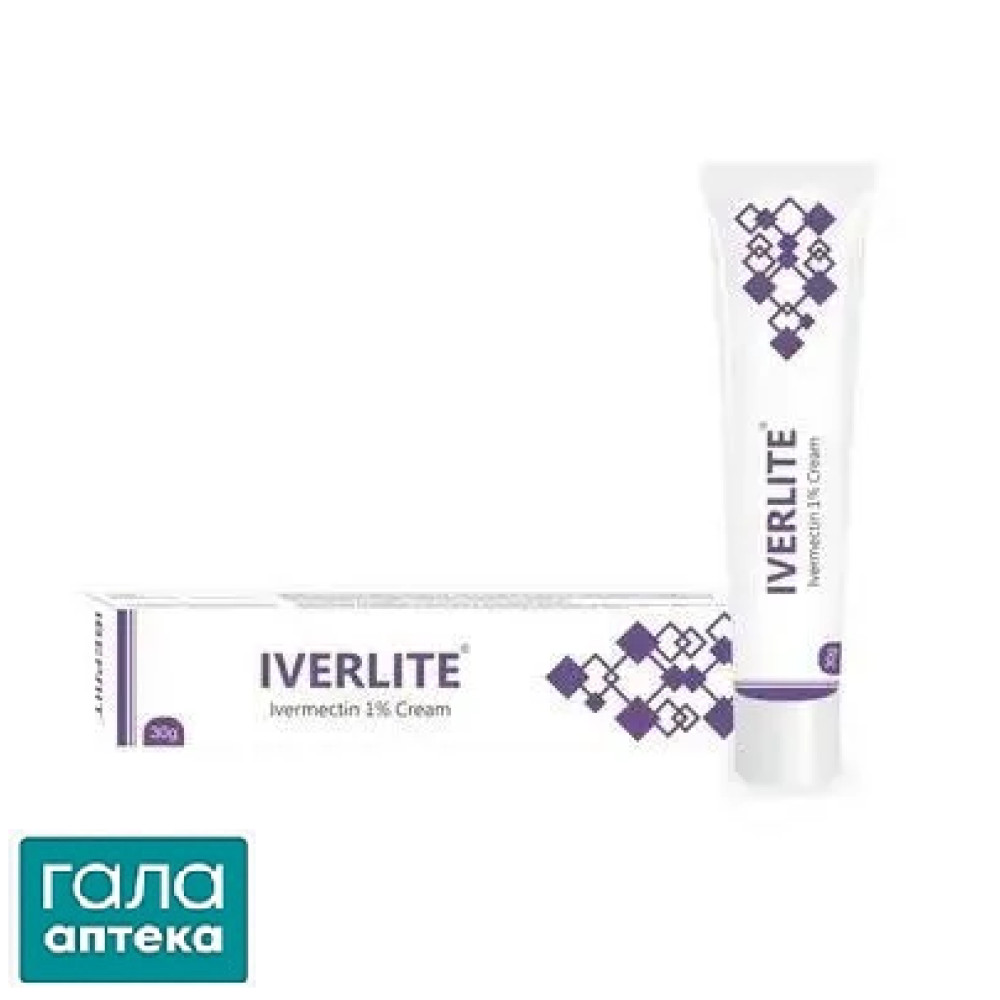 Крем Iverlite 1% від розацеа 30 г