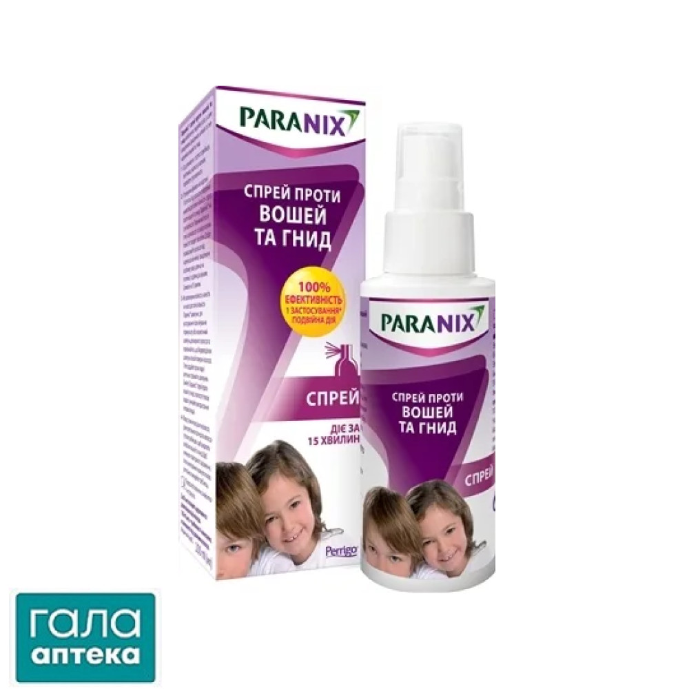 Паранікс спрей проти вошей і гнид, 100 мл