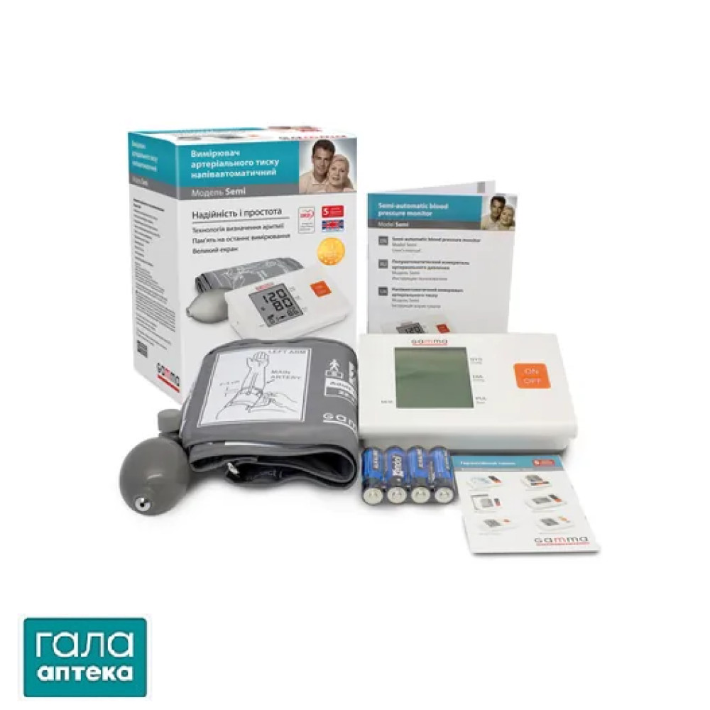 Тонометр Gamma Semi напівавтоматичний