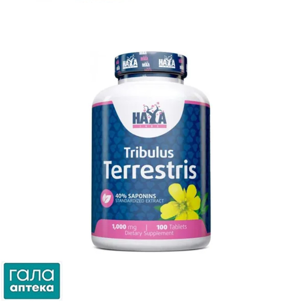 Haya Labs Тестостероновий бустер Tribulus Terrestris таб. 1000 мг №100