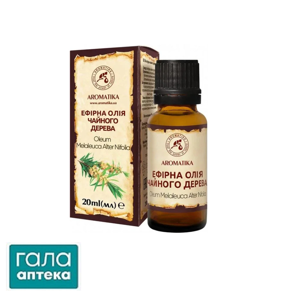 Олія ефірна Ароматика Чайного дерева, 20 мл