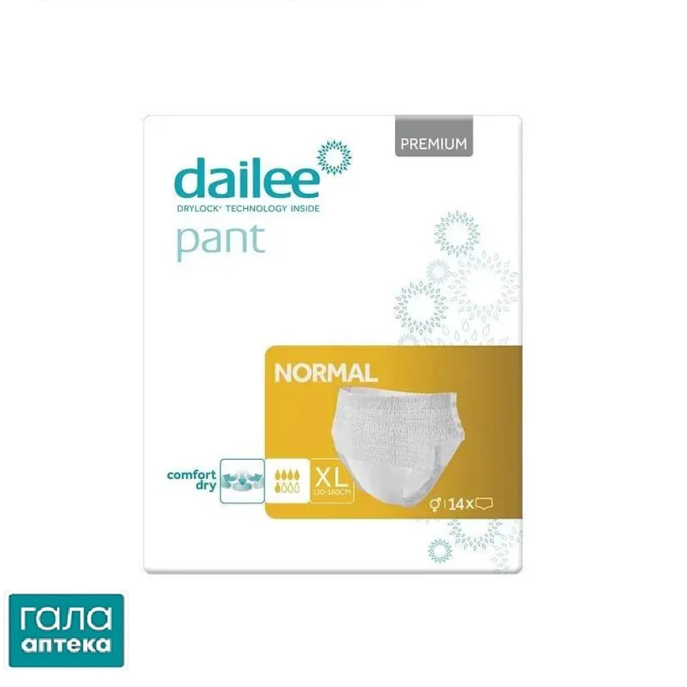 Підгузки-трусики д/дор. Dailee Pant Premium Normal XL №14