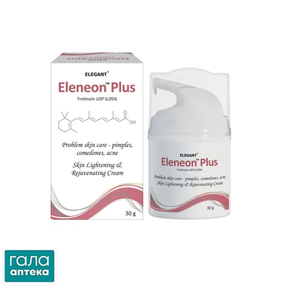 Крем Eleneon Plus від акне з 0,05% третиноїном 30 г