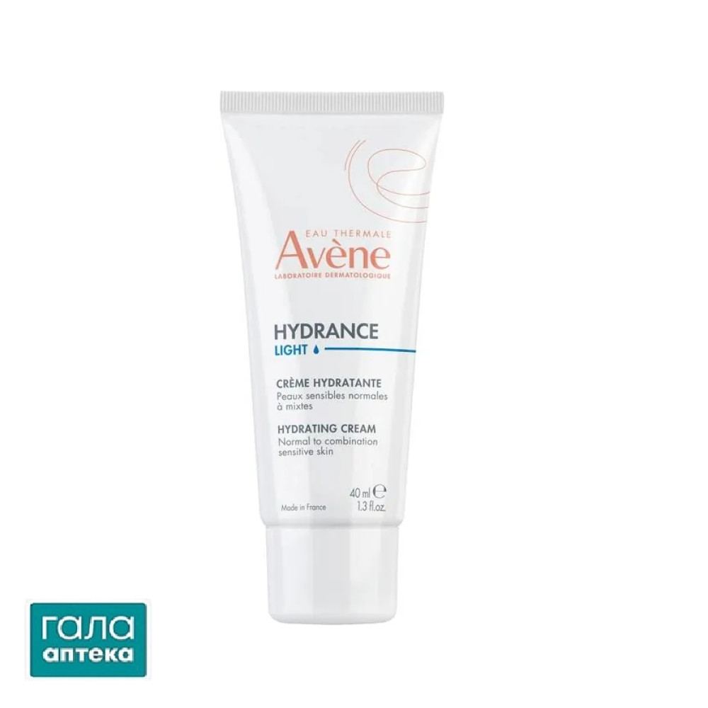 Крем для лица Avene Hydrance Light увлажняющий для нормальной и комбинированной кожи, 40 мл