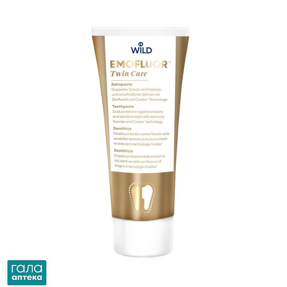 Emofluor Pro Twin Care Зубна паста, 75мл