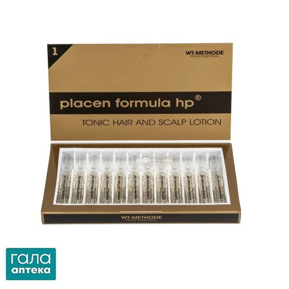 Засіб для росту волосся Placen Formula HP, 12 шт х 10 мл