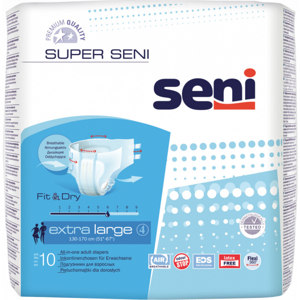 Підгузки для дорослих Super Seni extra large, 10 штук