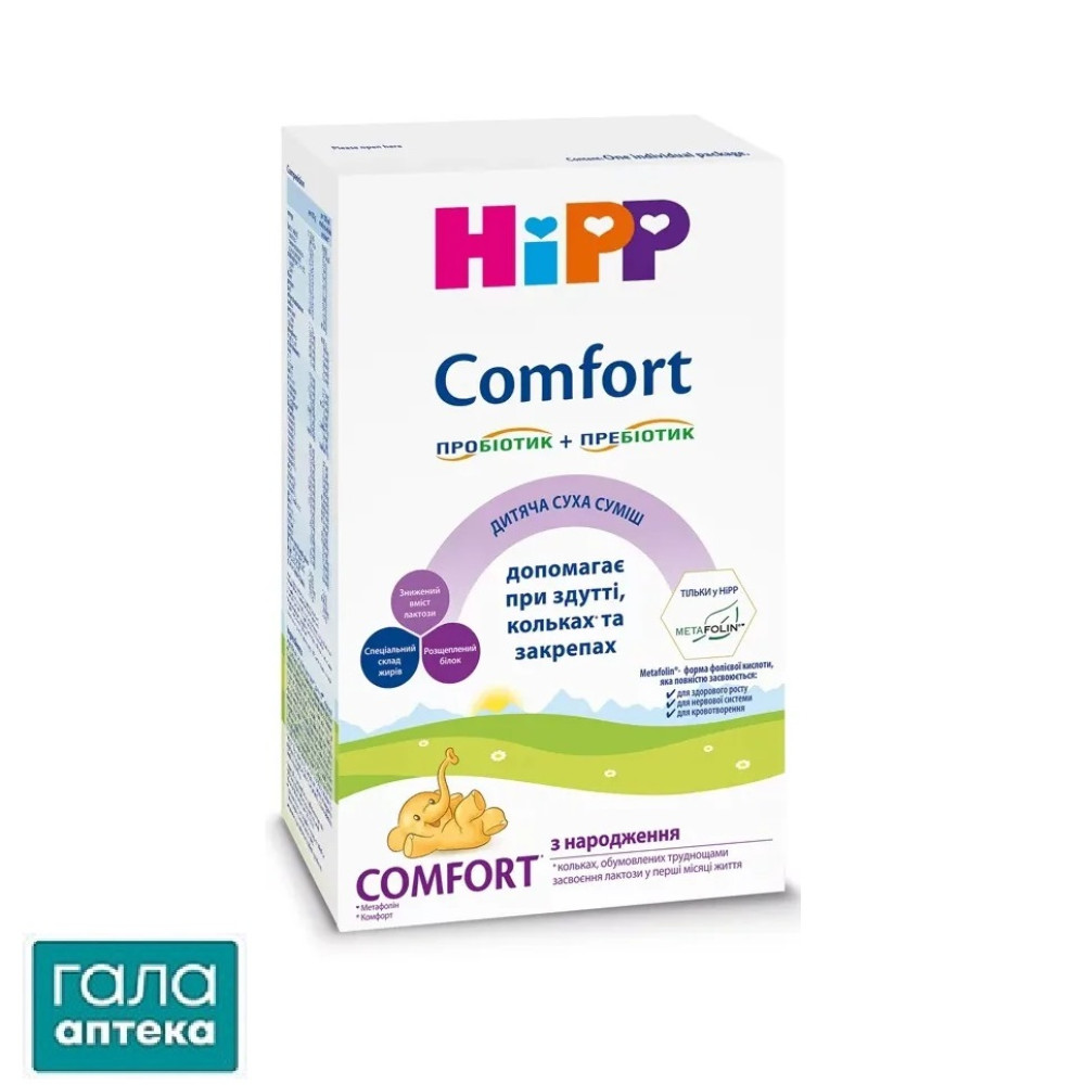 Суміш суха молочна HiPP Comfort для дітей з народження, 300 г