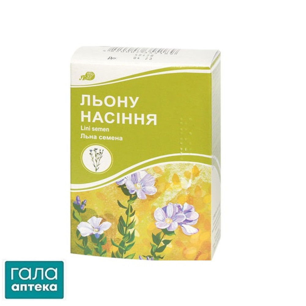 Льону насіння пачка з внутрішнім пакетом 100 г