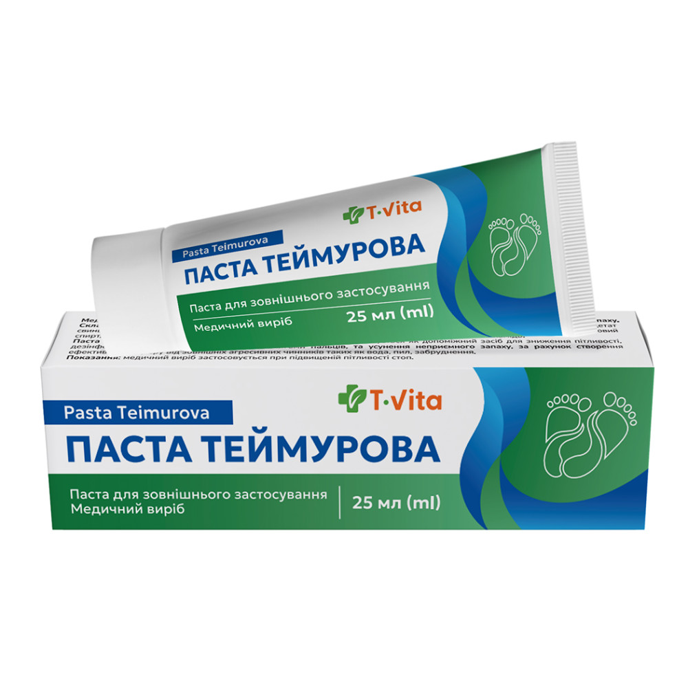 Паста Теймурова Табула Віта 25мл туба в карт.уп.