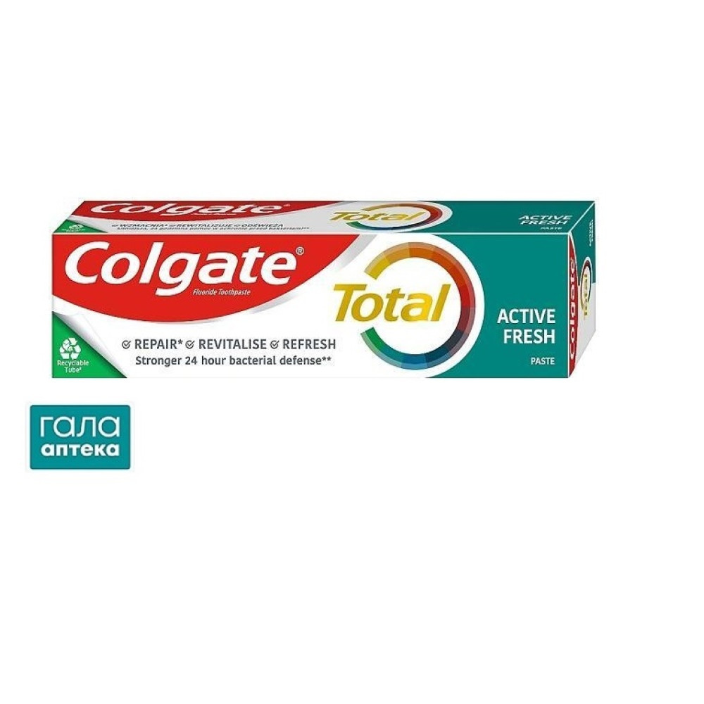 Colgate Зубная паста Тотал 12 75мл Эктив фреш